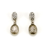 Marlyn Schiff Drop Earrings - Silver